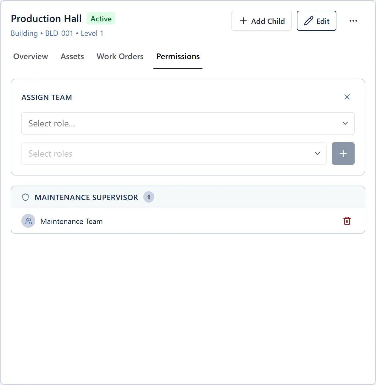 Location-scoped permissions
